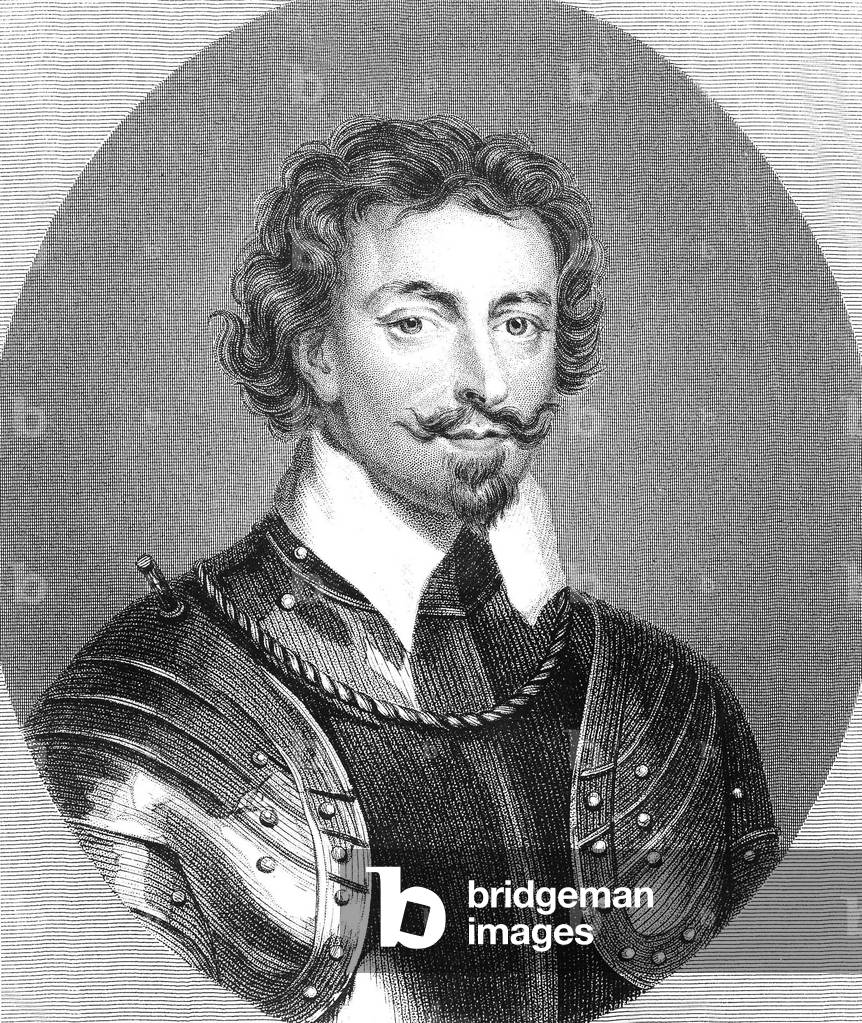 Thomas Wentworth (1593-1641) 1st earl of Strafford member of parliament and opponant to Buckingham, engraving