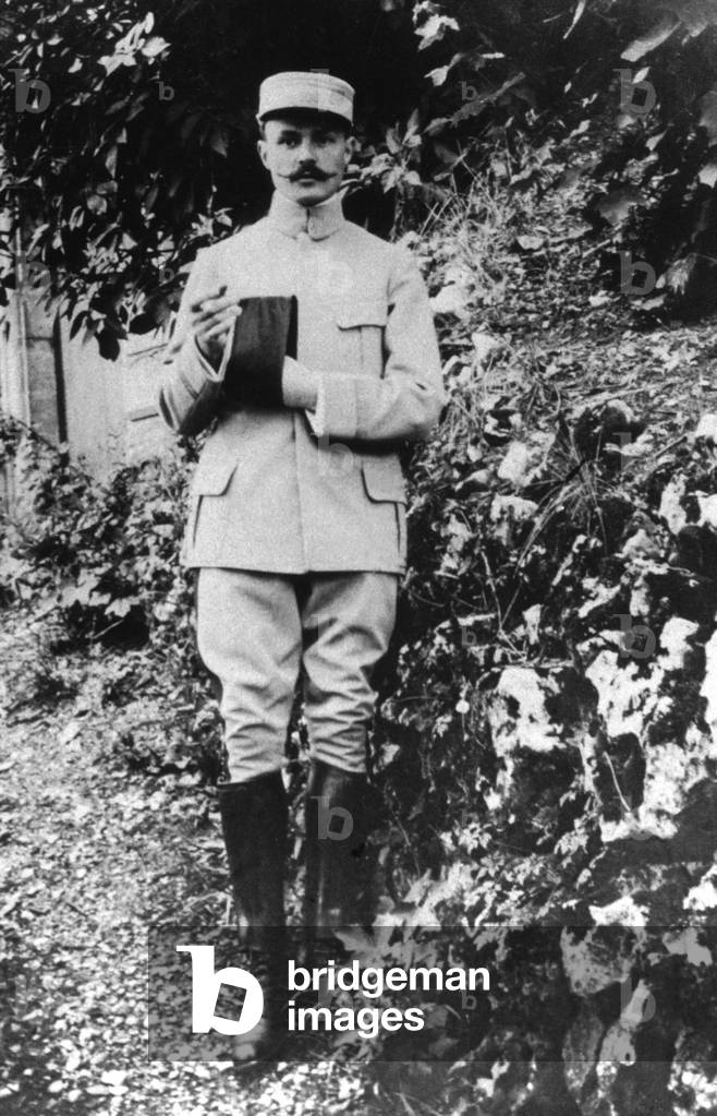 Maurice Genevoix (1890-1980) French novelist here wounded during ww1