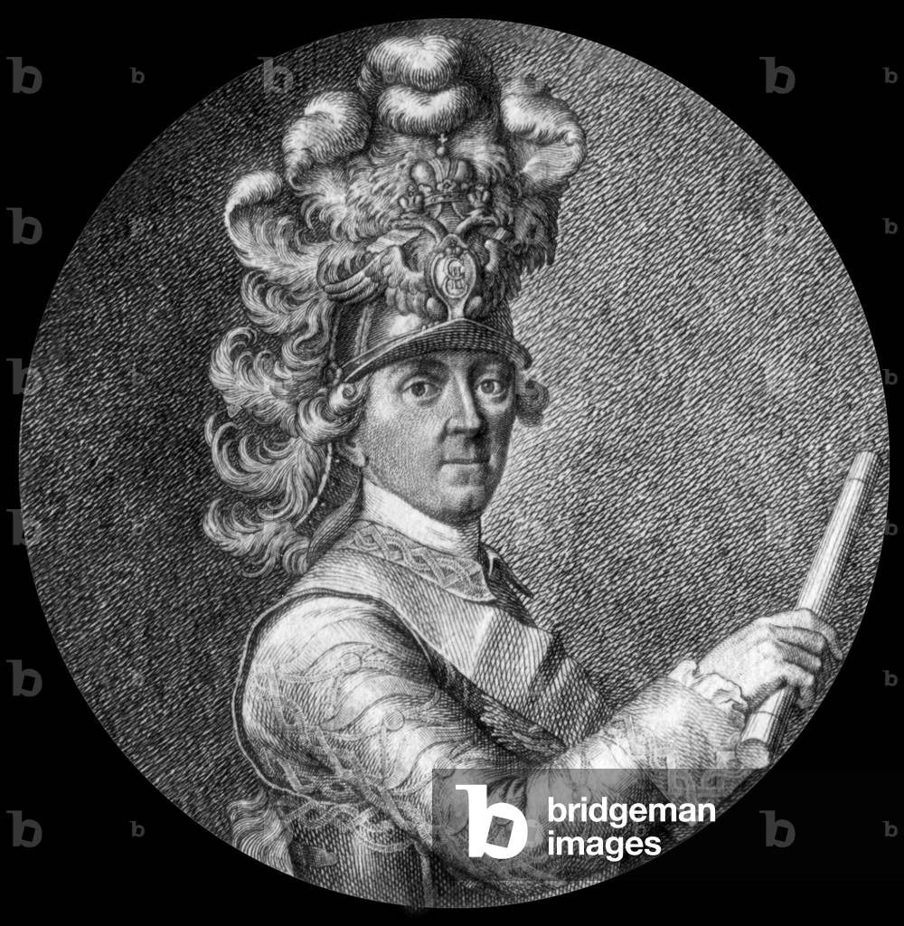 Alexei Orlov, brother of GrigoriOrlov (lover of CatherineII), commandant of russian navy, engraving