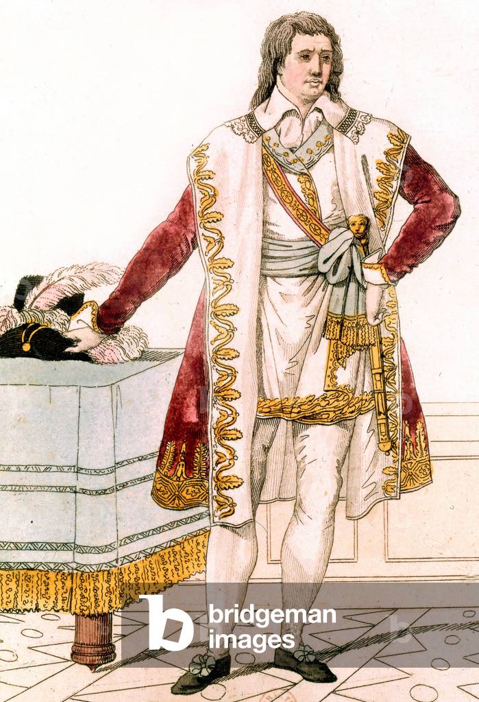 Paul Barras (1755-1829) French politician at the time of the French Revolution, engraving