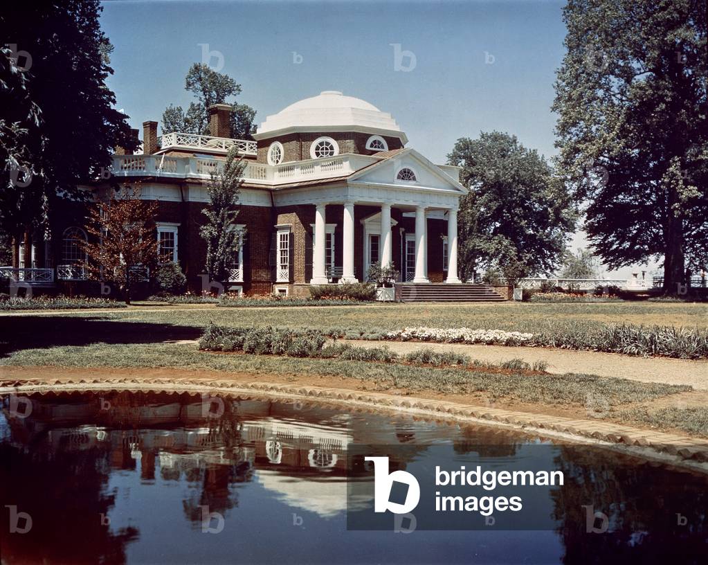 Monticello, home of Thomas Jefferson (1743-1826), 1972