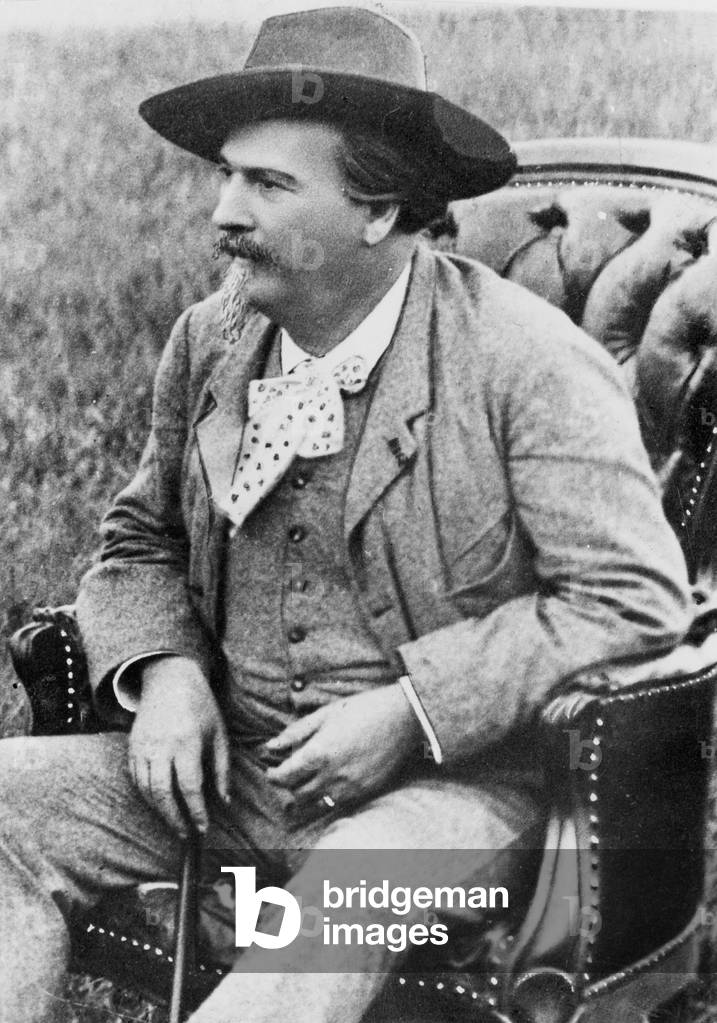 Frederic Mistral (1830-1914) French poet of the Provence, he obtained the literature Nobel prize in 1904