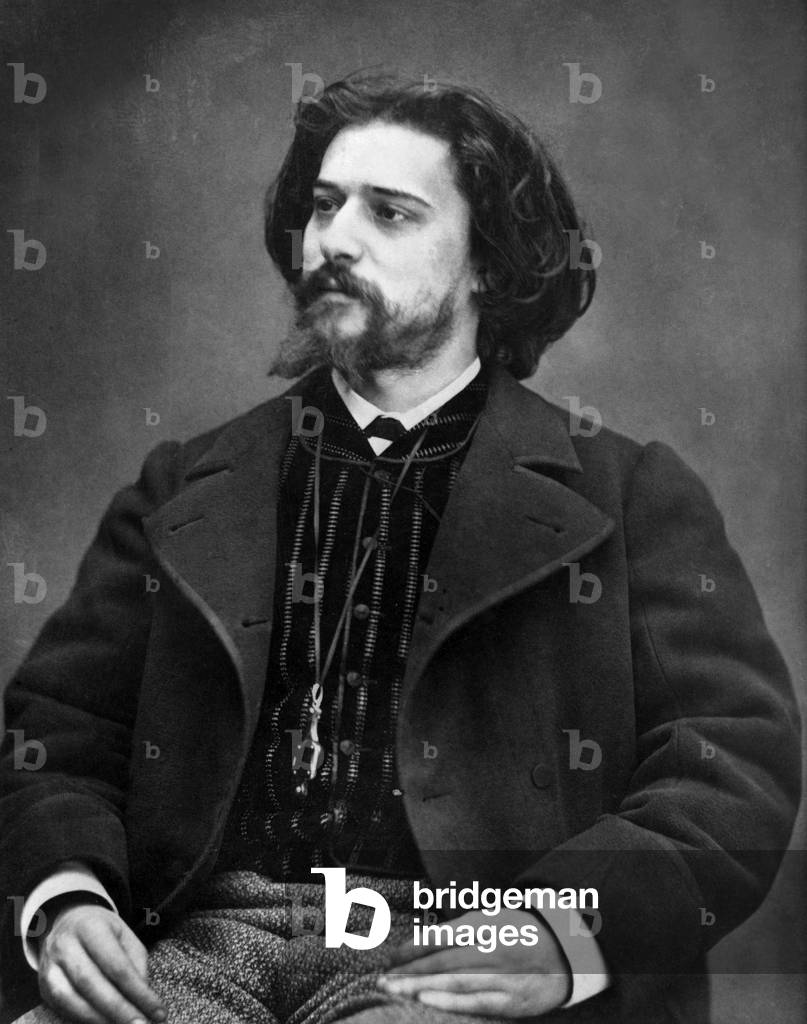 French Writer Alphonse Daudet (1840-1897)