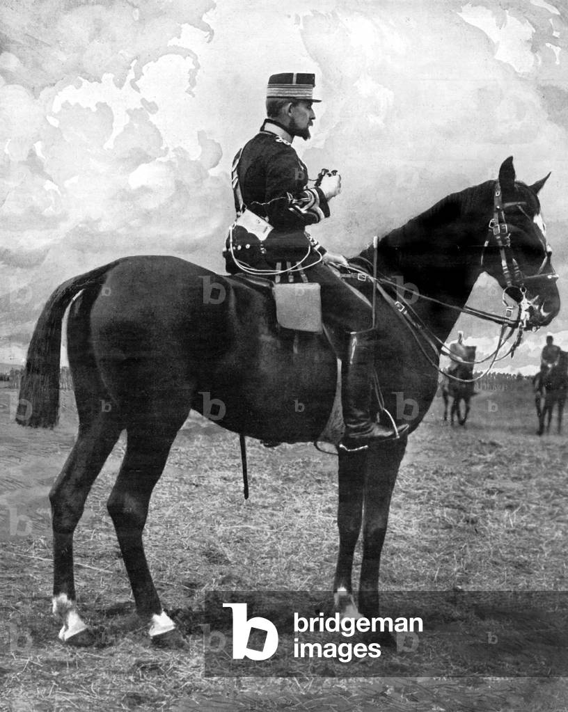 King Ferdinand of Romania on the front september 2, 1916