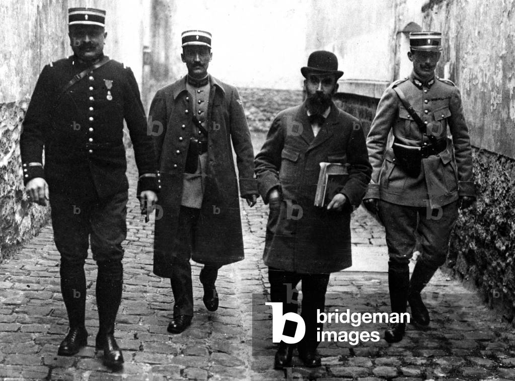 Henri Desire Landru (1869-1922) French serial killer, known as 'the modern Bluebeard'; during his trial in 1921