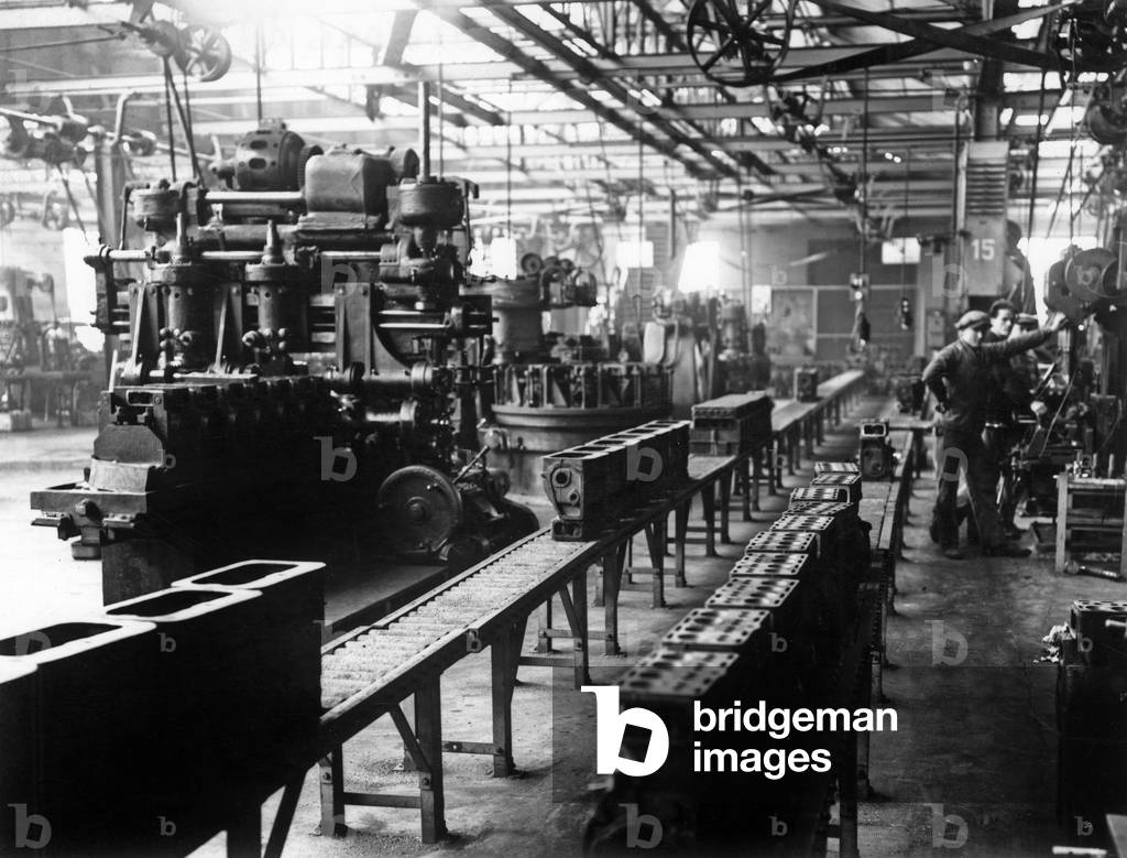 Peugeot factory in Sochaux (France) 1929