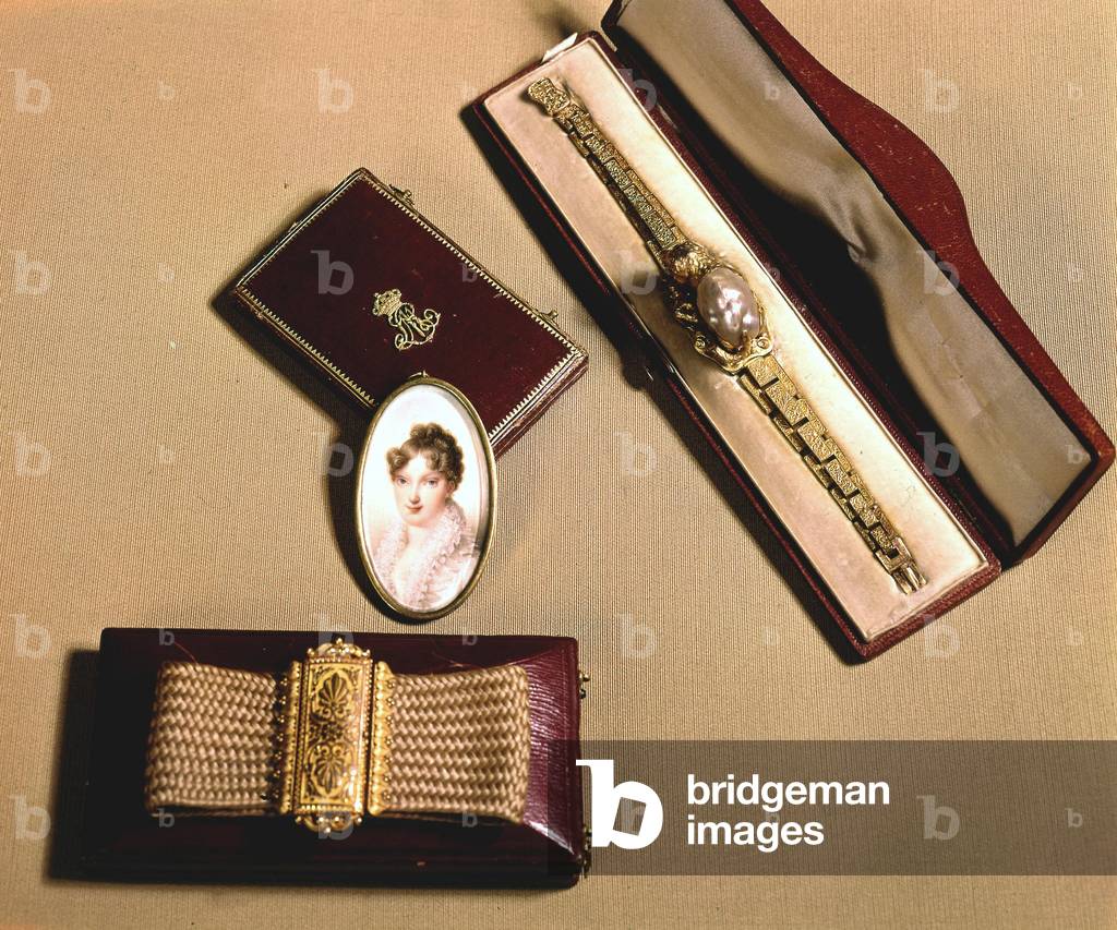 Presents of French empress Marie-Louise de Habsbourg-Lorraine (2nd wife of emperor Napoleon 1st from 1810 to 1821) France
