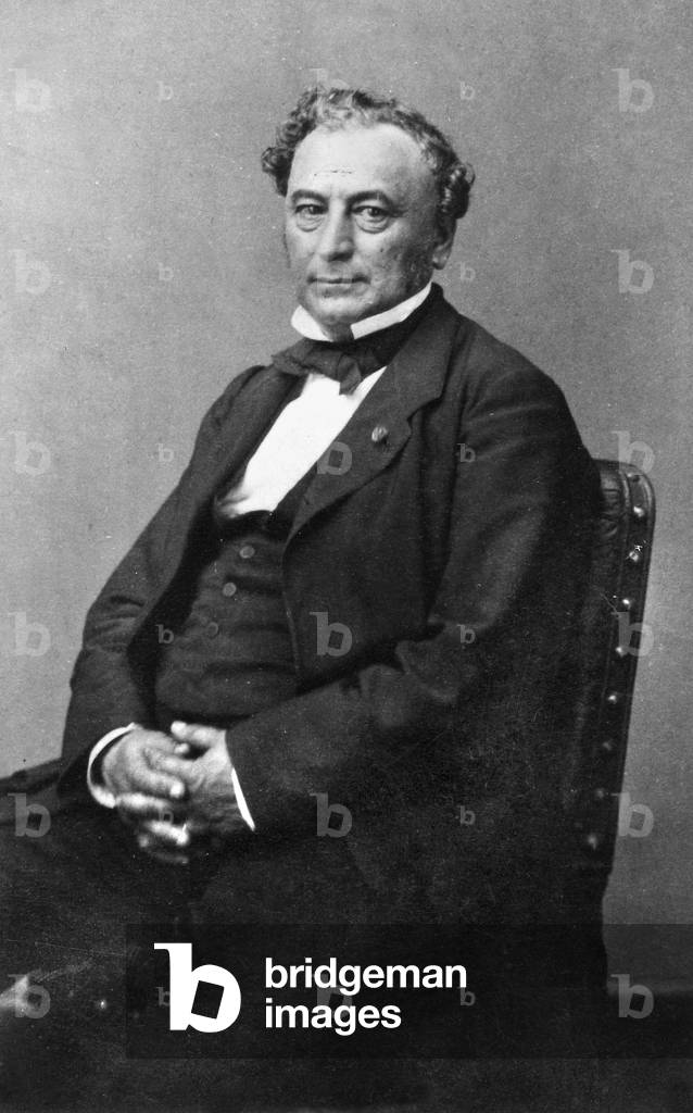 Isaac Pereire (1806-1880) French banker
