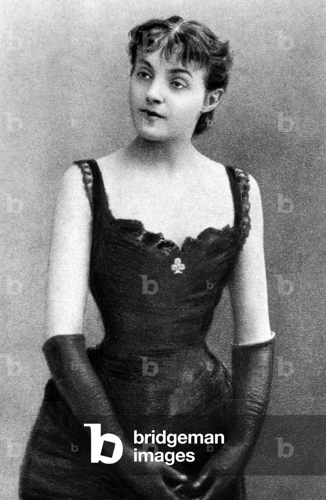 Gabrielle Reju aka Rejane (1856-1920) French comedian here c. 1880