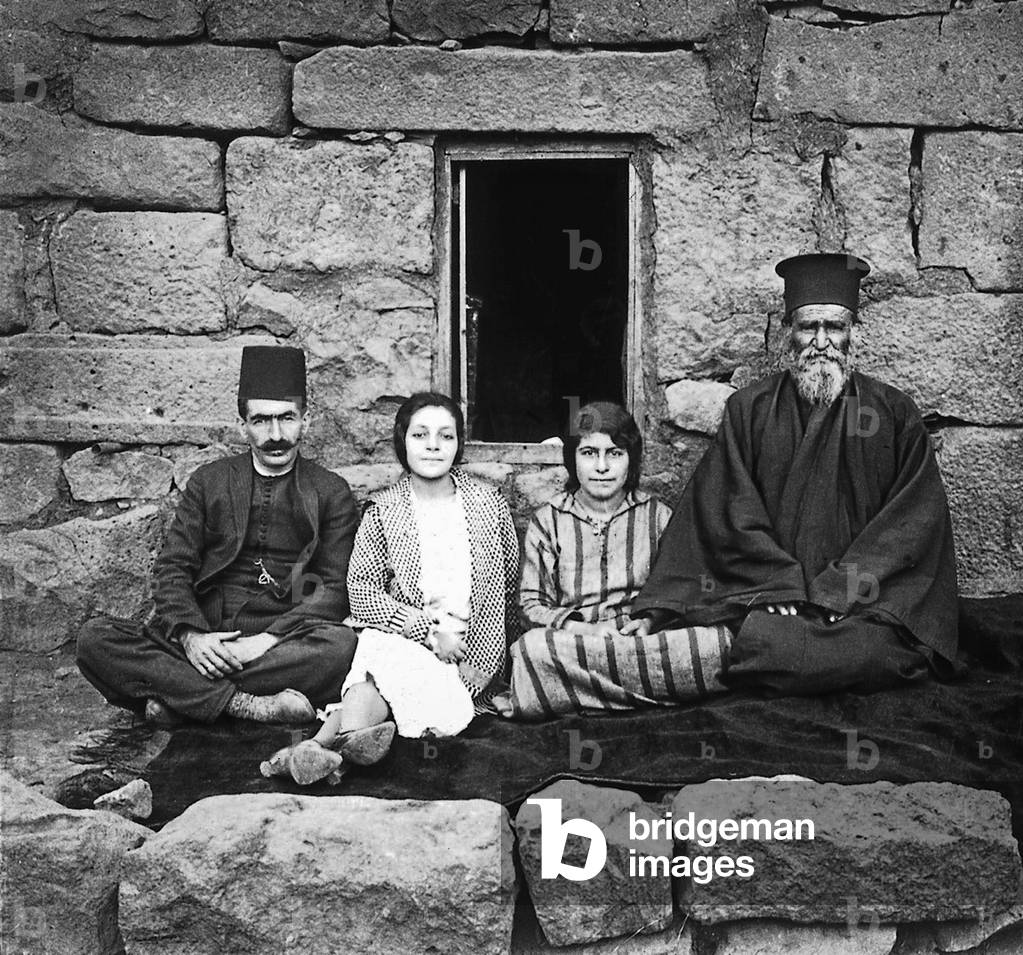 Orthodox in the druze djebel Syria c. 1925