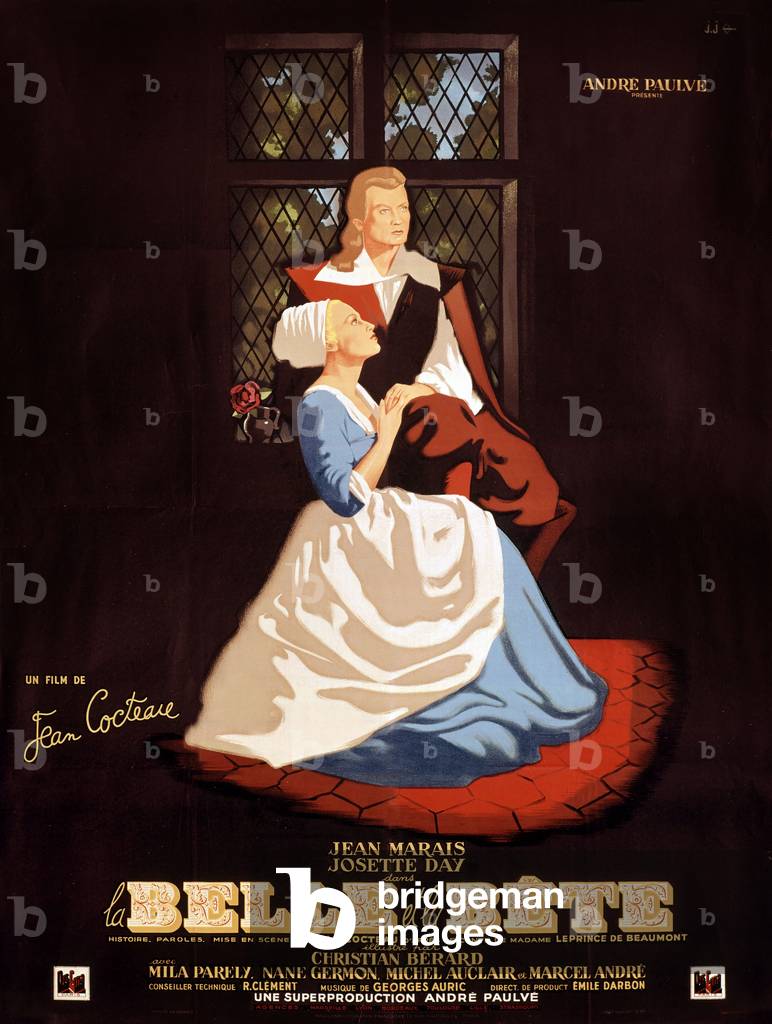 La belle et la bete, 1946 (poster)