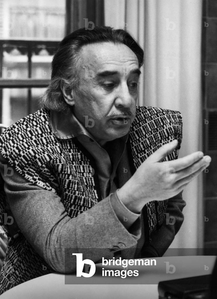 French writer Romain Gary (1914-1980) in may 1972