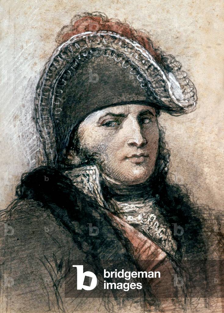 Louis Nicolas Davout (1770-1823), duke of Auerstaedt, Prince of Eckmuhl, marshal of France, drawing