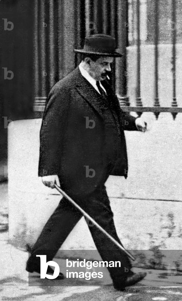 French deputy Edouard Herriot in 1928