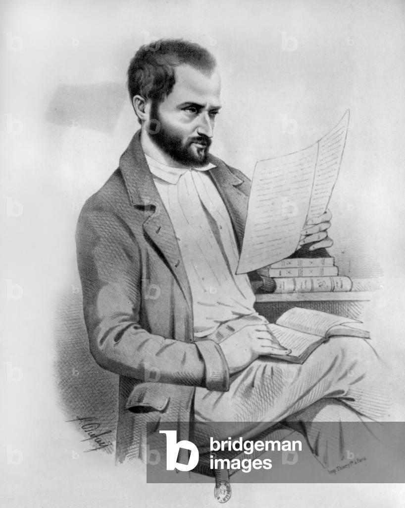 Louis-Auguste Blanqui (1805-1881) French republican socialist, engraving