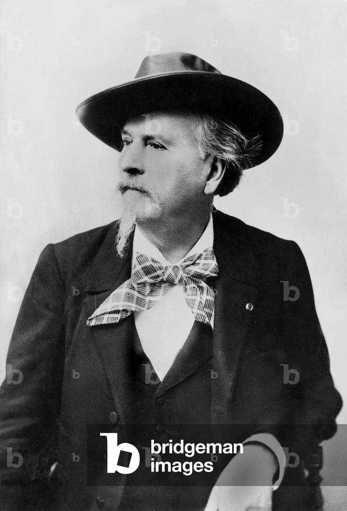 Frederic Mistral (1830-1914) French poet of the Provence, he obtained the literature Nobel prize in 1904