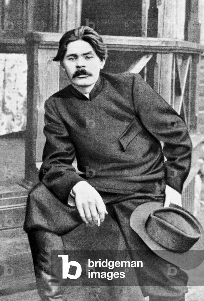 russian writer Maxime Gorki arrested as revolutionary february 04, 1905