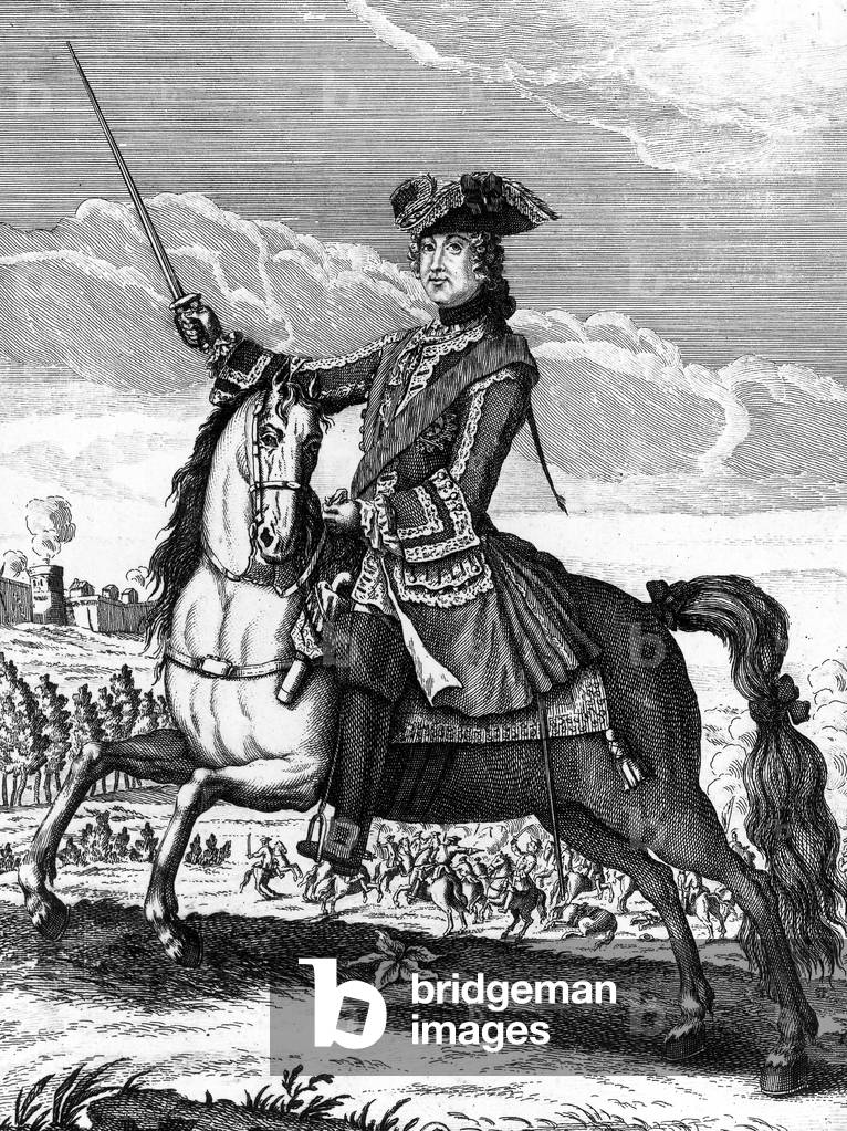 Pascal Paoli (1725-1807) general of Corsica nation and commandant of the rebels for independence of island, engraving