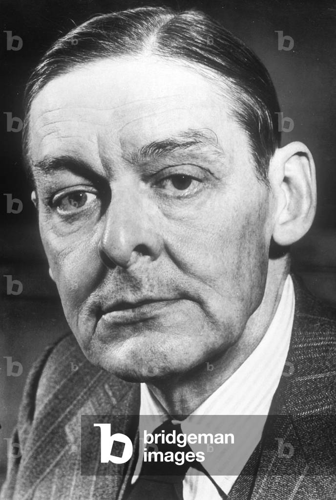 Thomas Stearns Eliot (1888-1965) american naturalized British poet and critic. here in 1951