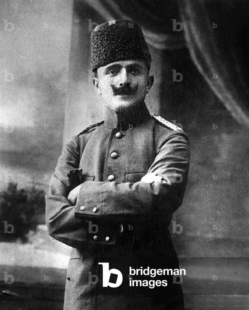 Colonel Enver Bey (1881-1922) turkish officer who was minister of war in 1914