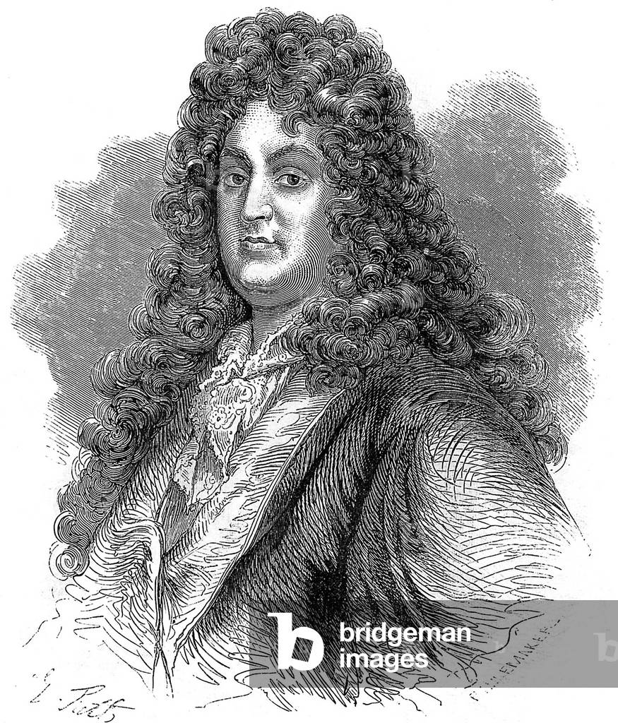 Jean Racine (1639-1699), French dramatic poet, engraving