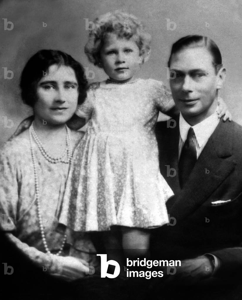 Prince Albert of England, duke of York, future king George VI, his wife Elizabeth (a.k.a 