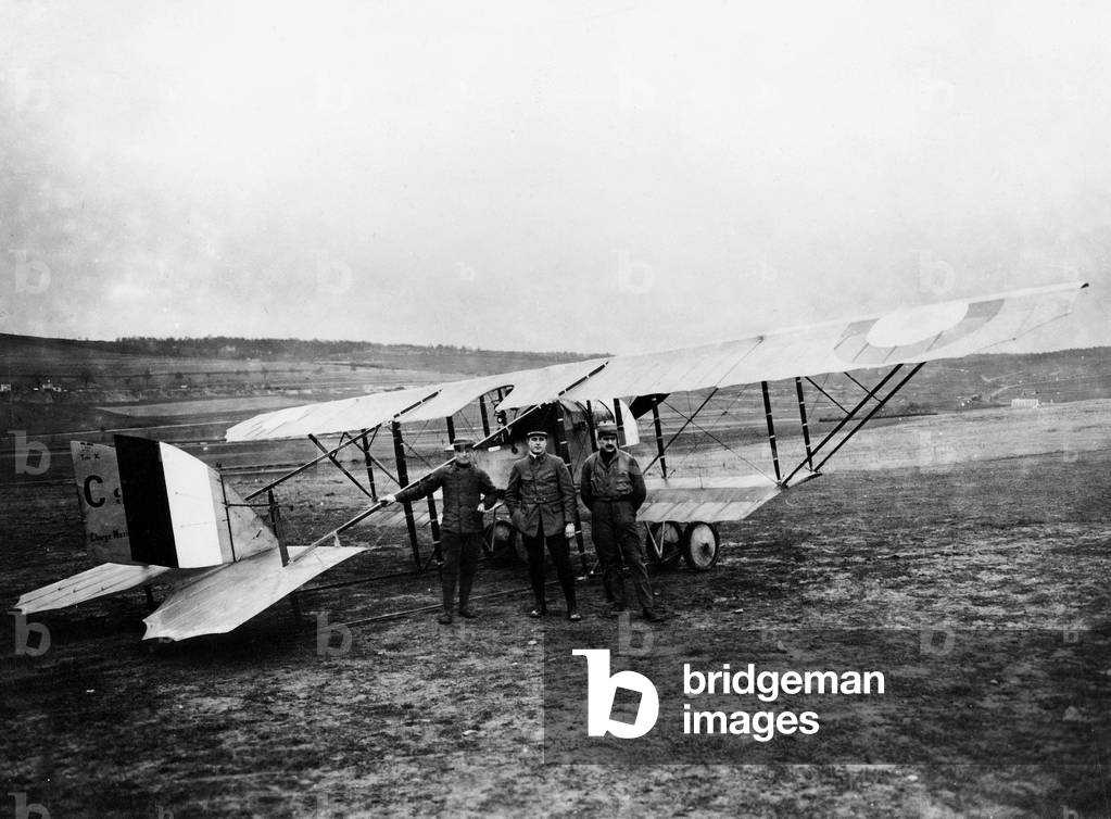 Caudron G4 biplane of C-28 squadron, 1916-1918