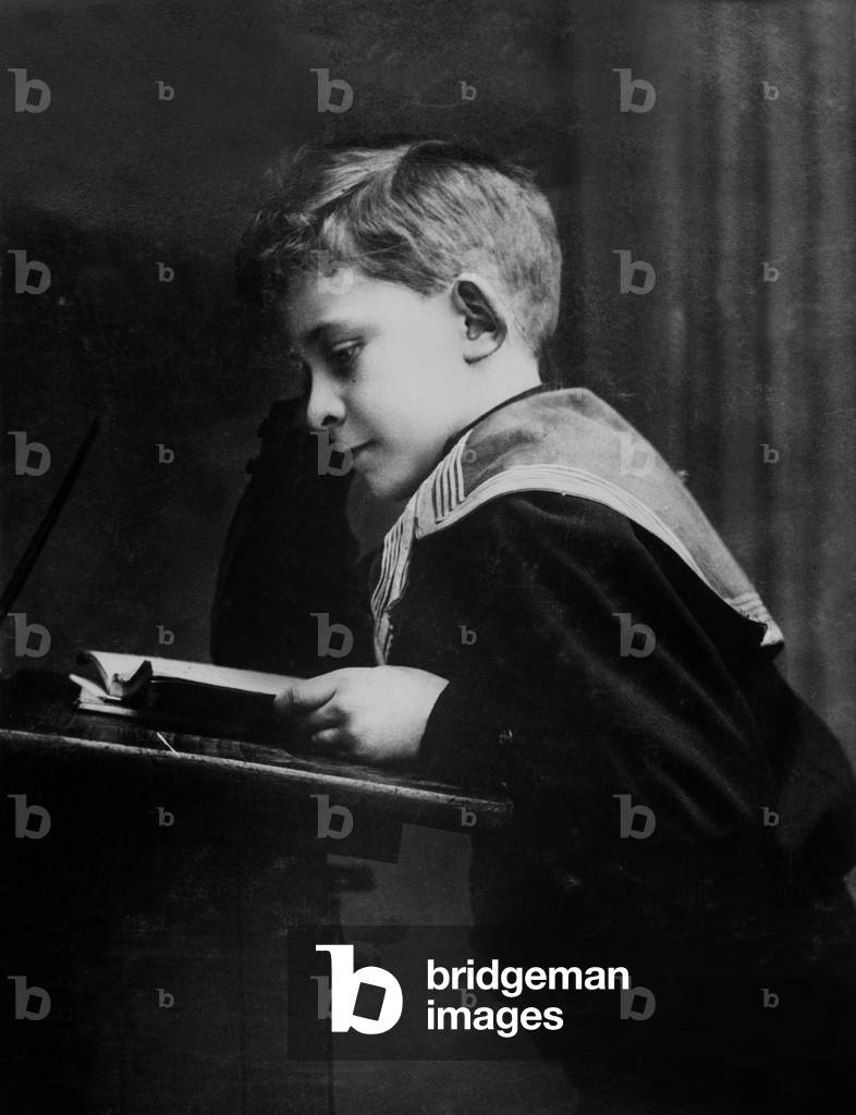 Louis Jaures (1898-1918), son of Jean Jaure sand Louise Blois c; 1908