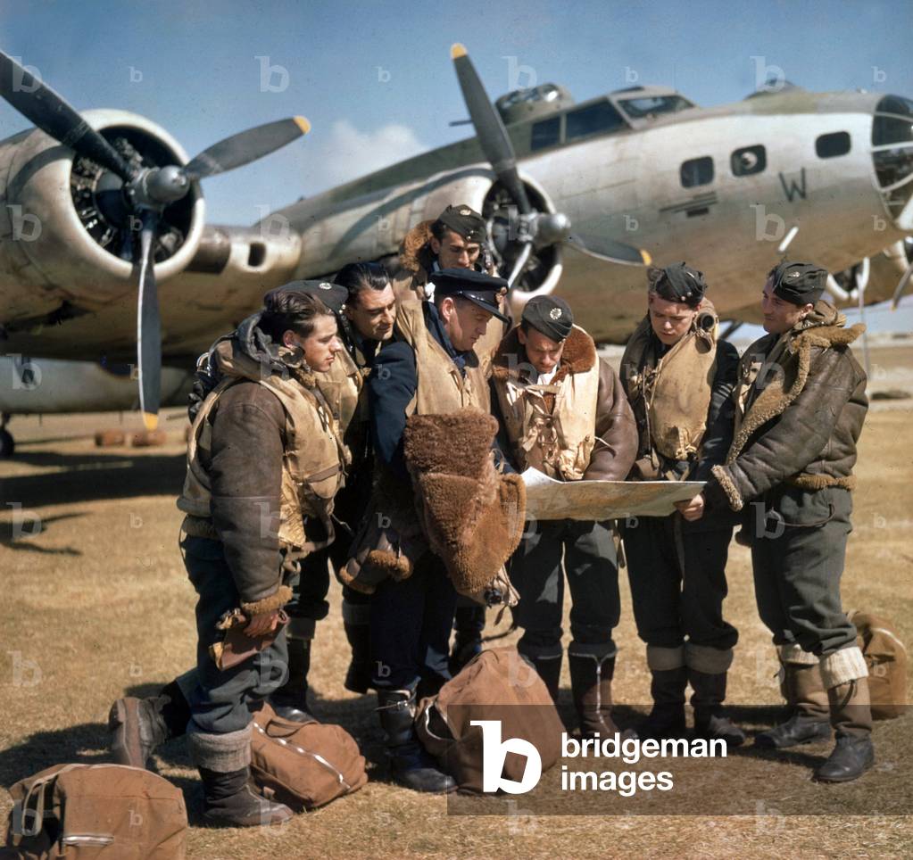 English pilots of RAF during Burma campaign, 1944-1945