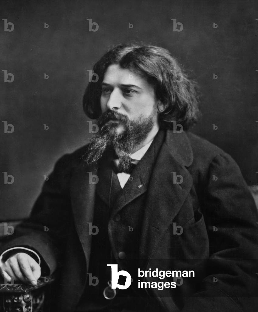 French Writer Alphonse Daudet (1840-1897)