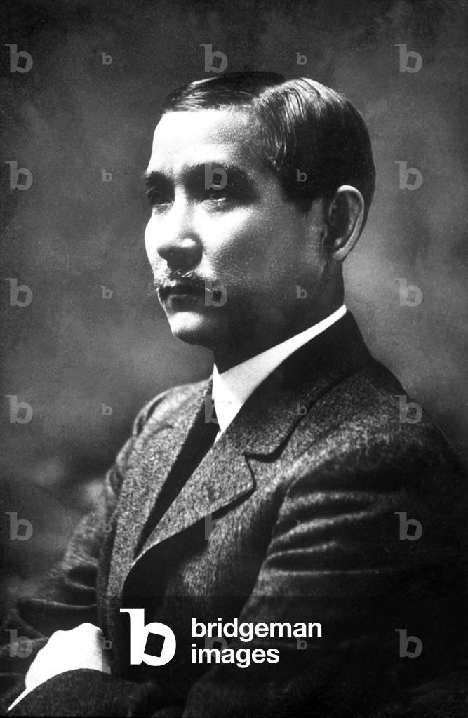 Sun YatSen (1866-1925) 1st president of China republic in 1912 and his leader in 1923-1925