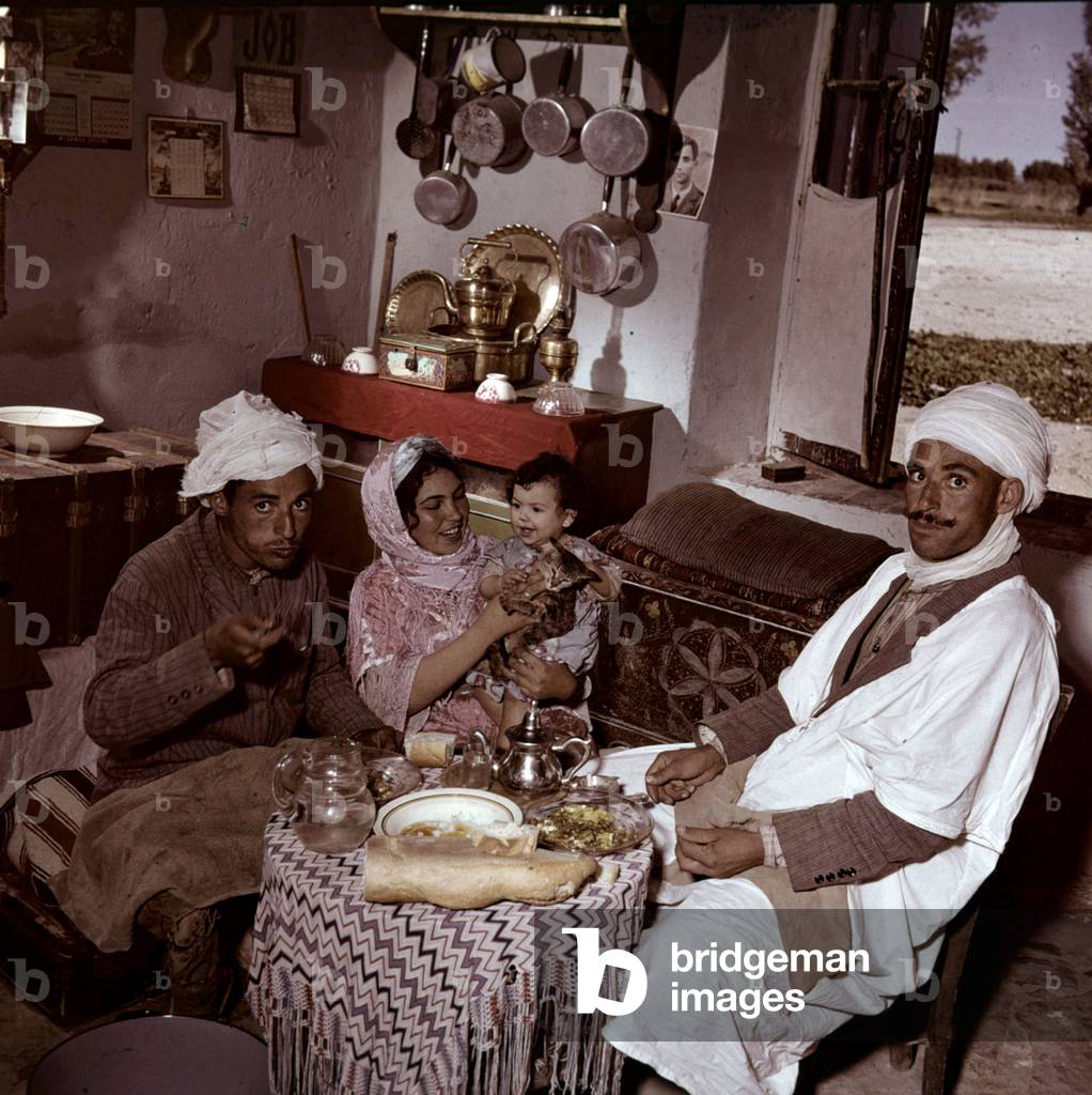 algerian family in 1951