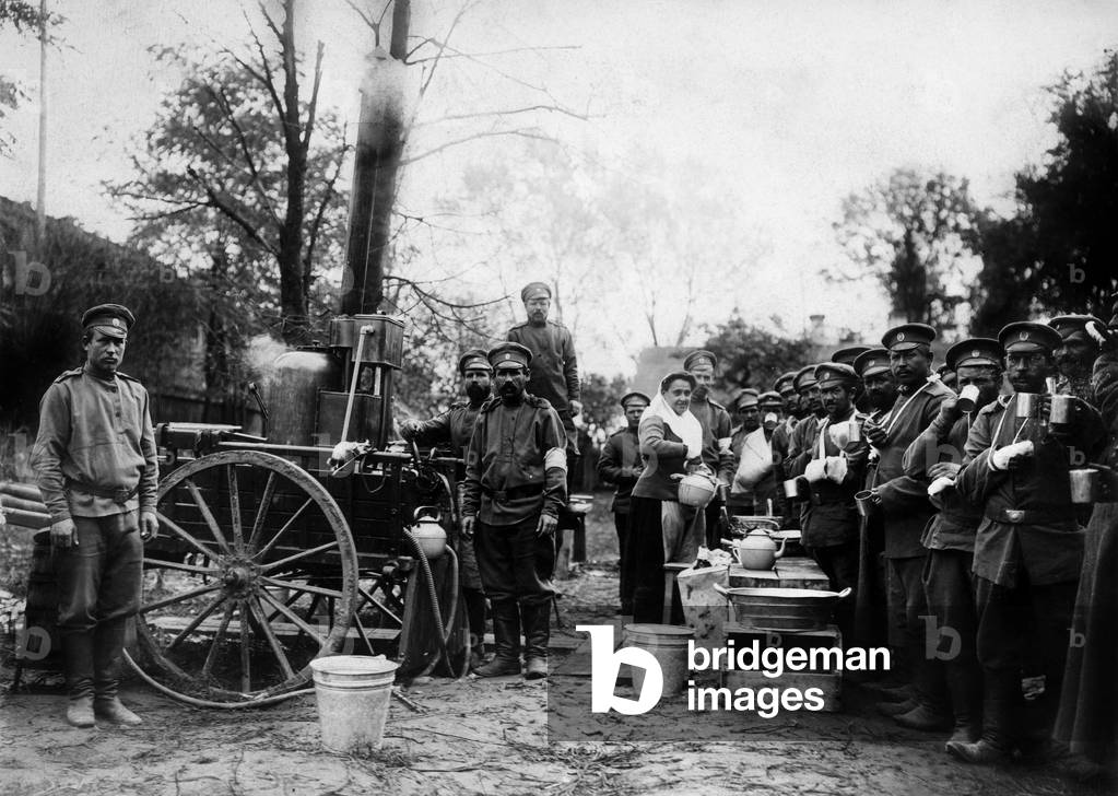 provision of fresh supplies for wonded man in Lemberg (Poland) 1st world war