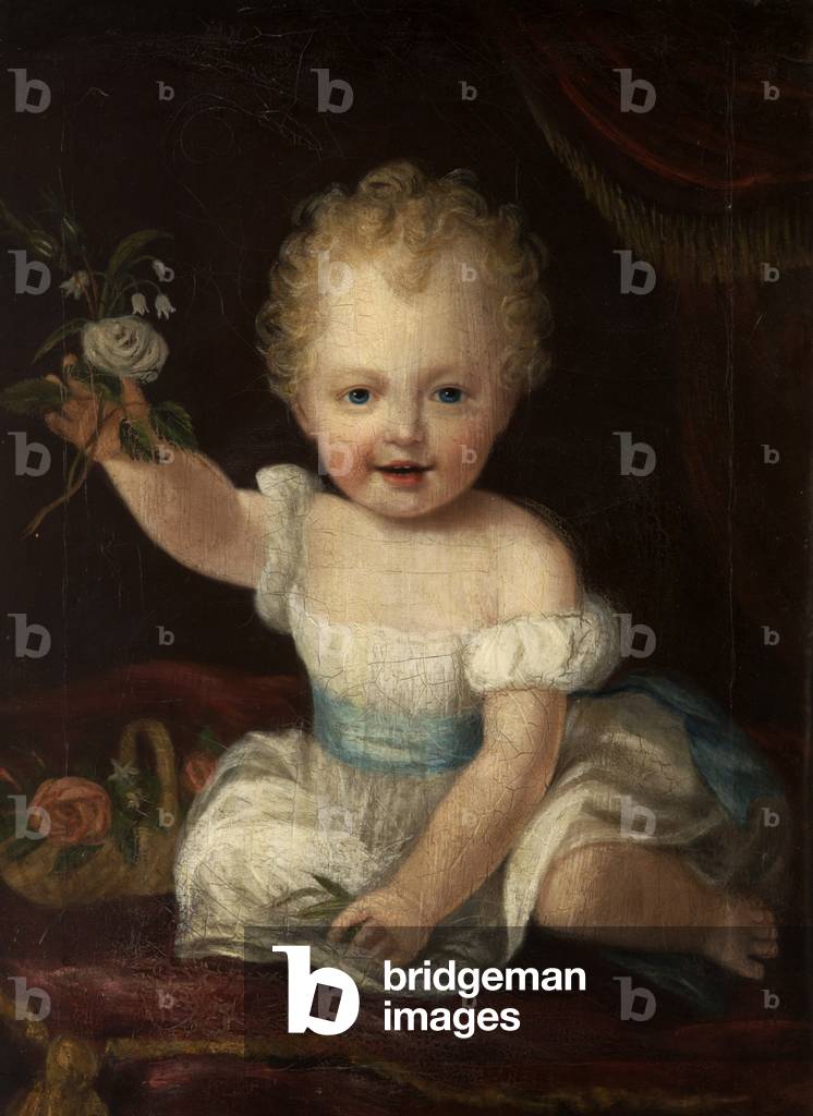 The 3rd Lord de Tabley, Aged Two Years, c.1837 (oil on canvas)