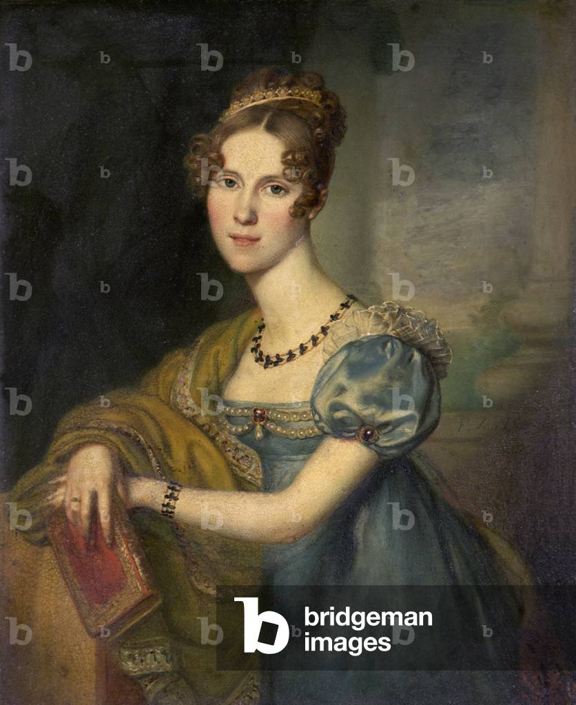 Henrietta Fane, Countess de Salis, 1817-18 (oil on copper)