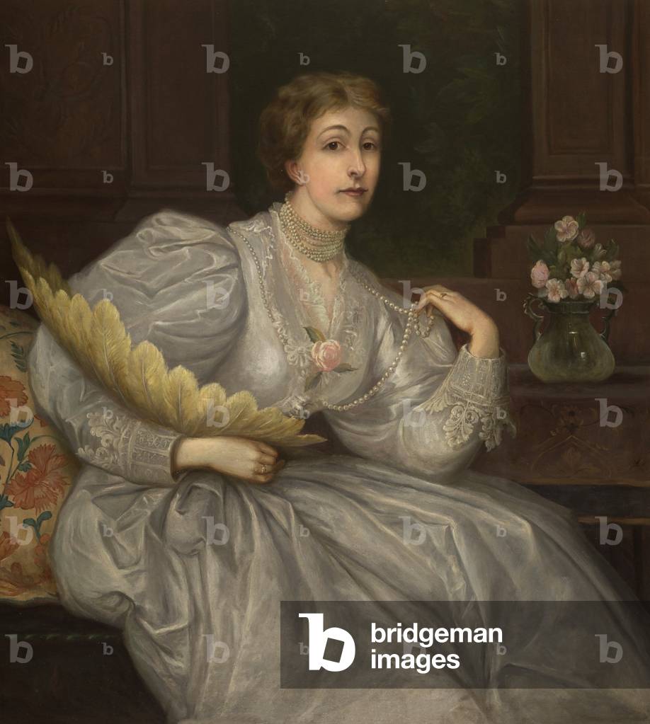 The Honourable Eleanor Leicester Leighton-Warren (oil on canvas)