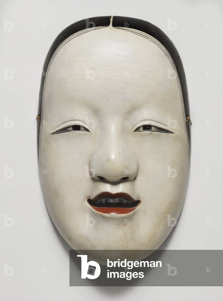 Noh Mask, 17th century (wood and lacquer)