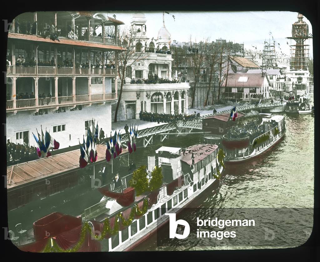 Paris Exposition: Inauguration Day, 1900 (lantern slide)