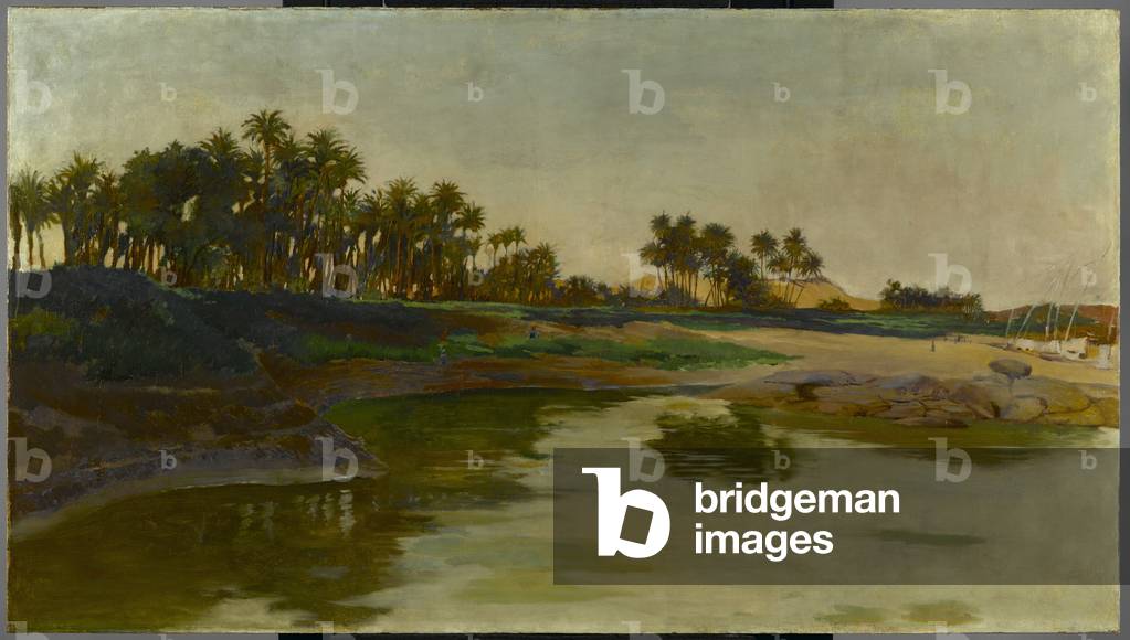 Island of Elephantine, Egypt, c.1886-91 (oil on canvas)