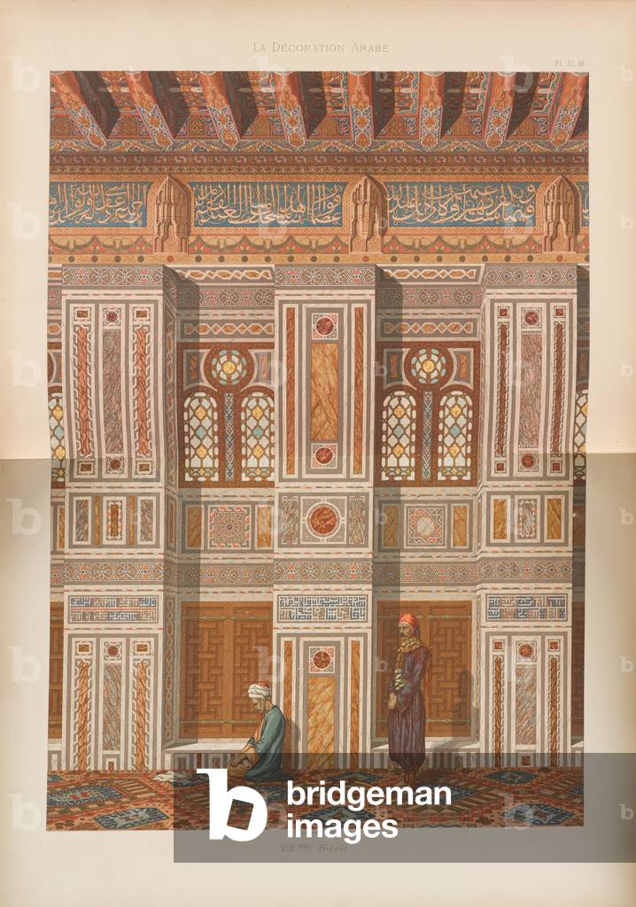 La Decoration Arabe, published by J. Savoy, Paris, 1885 (chromolitho)