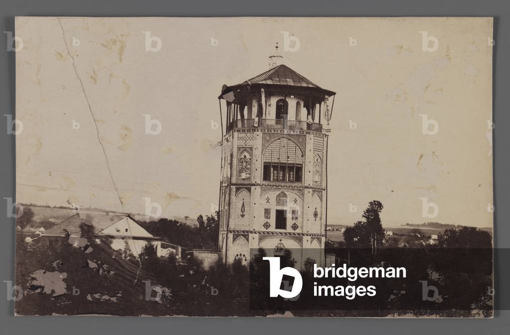 Suhanatabal, Nasr-al Din's, A Royal Palace of Figural Tilework, late c19th-early c20th (silver gelatin print)