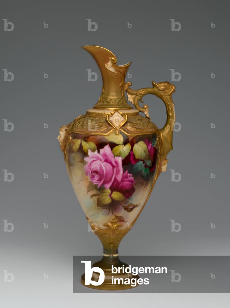 Ewer, Royal Crown Derby Porcelain Co., c.1910 (porcelain)