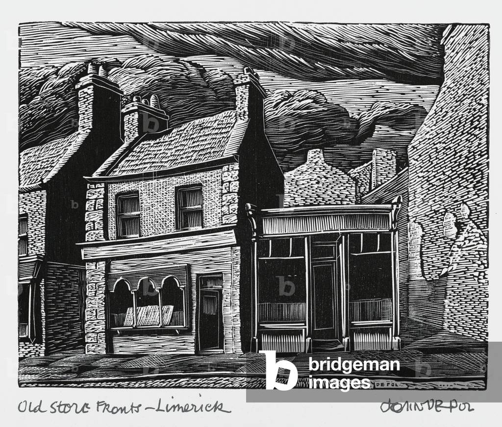 Old Store Fronts - Limerick, from the portfolio 