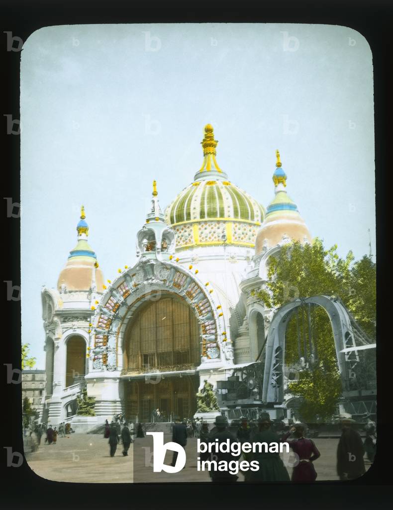 Paris Exposition: Palace of Metallurgy and Mines, 1900 (lantern slide)
