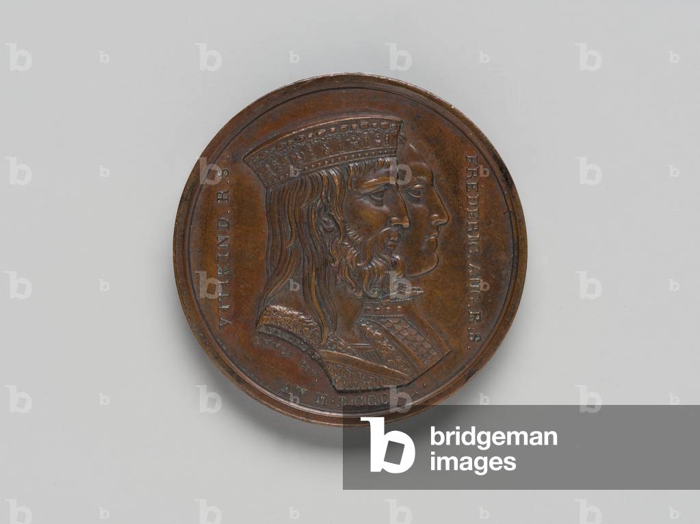 Medal: two heads