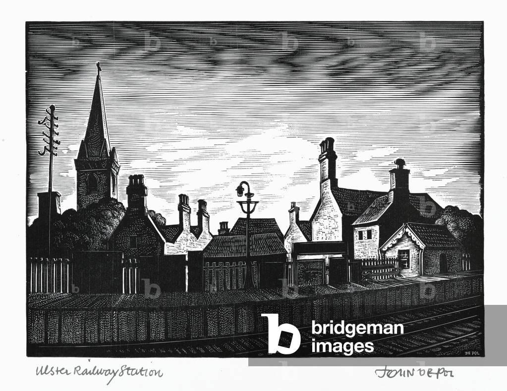 Ulster Railway Station, from the portfolio 