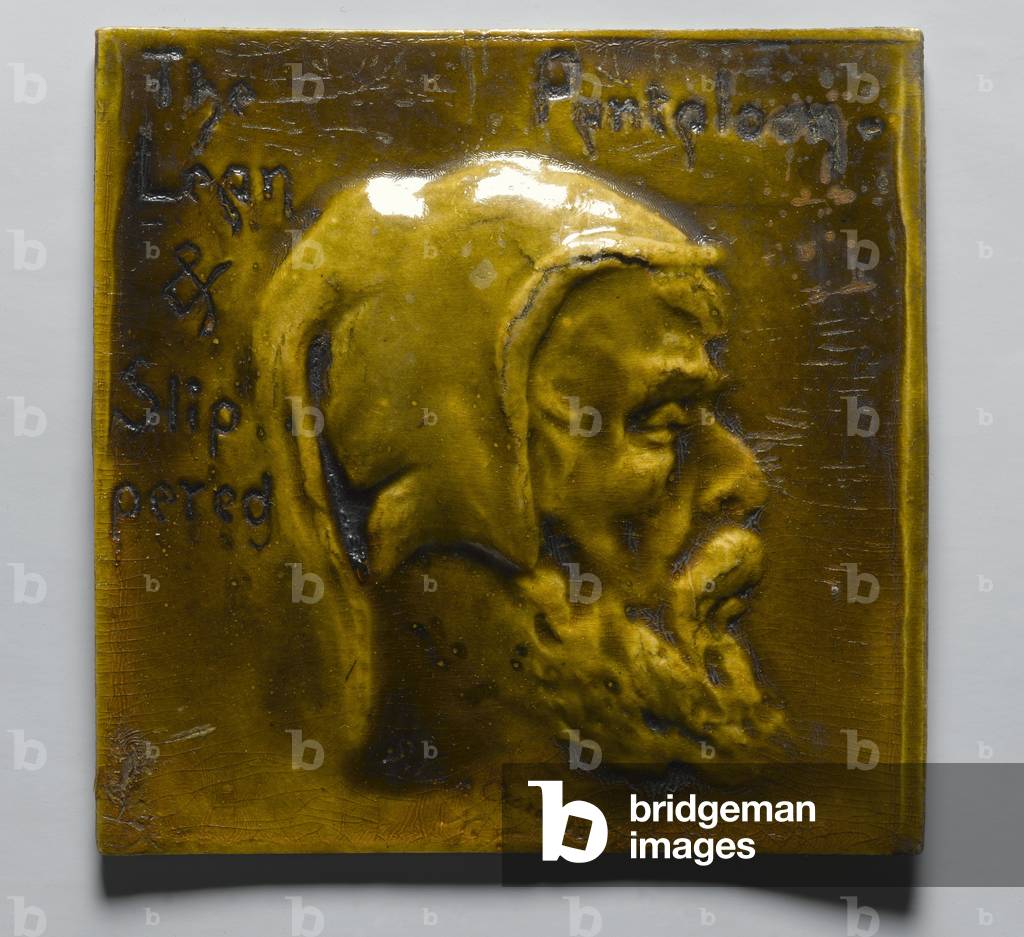 Salesman's Sample of Kensington Tiles, made in New York by 'S. Van Campen & Company', c.1885 (composition board)