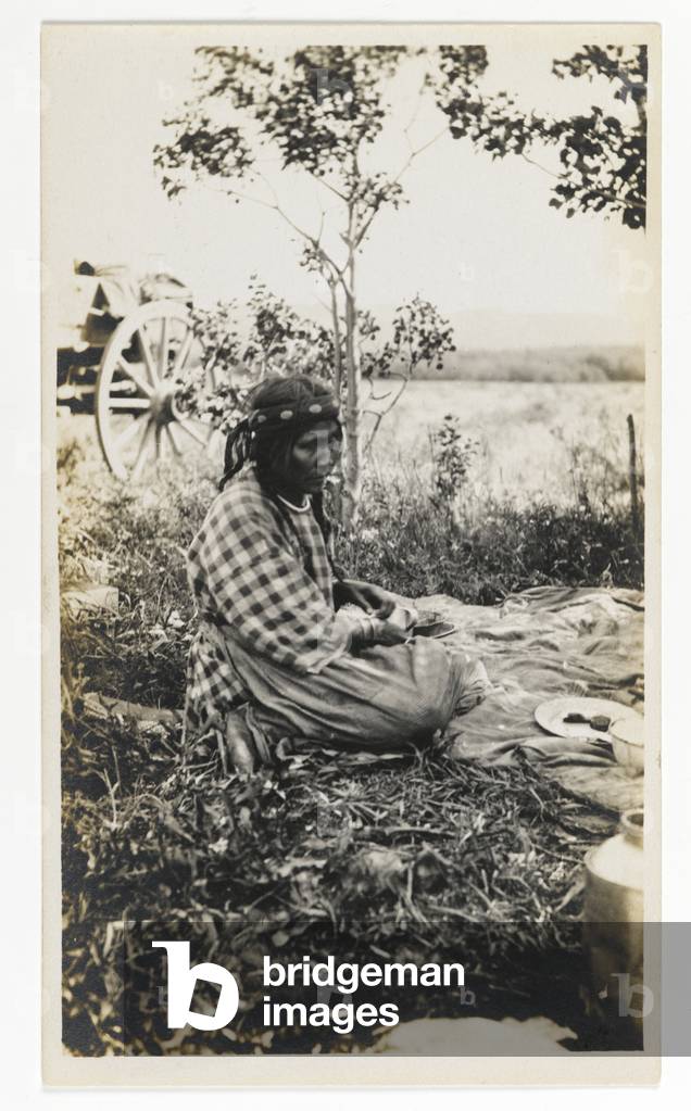 Untitled (Seated Woman), c.1900 (gelatin silver print)