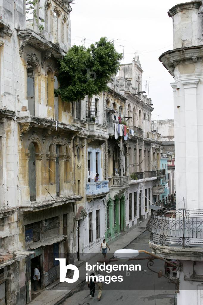 Centro Habana district in Havana, Cuba.