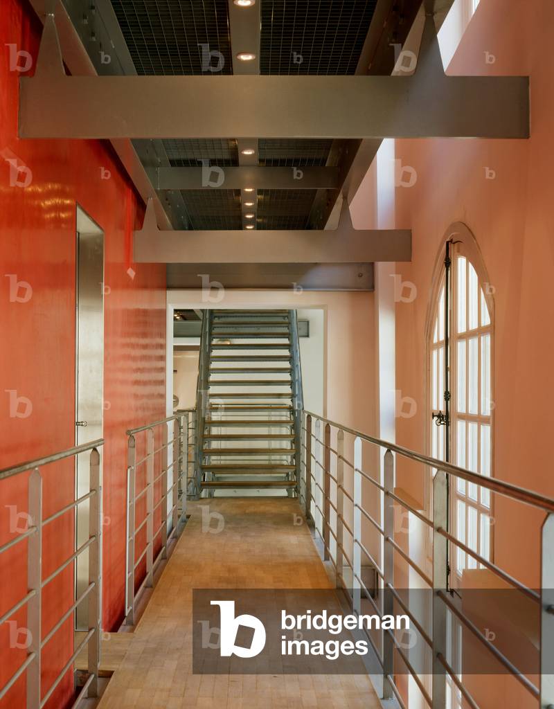 Hotel d'Albret, which houses the Directorate of Cultural Affairs of the City of Paris, rehabilitated by Christian Germanaz, rue des Francs-Bourgeois, Paris 75004.